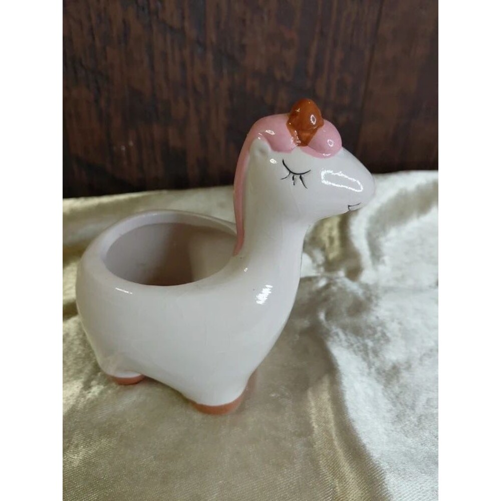 Llama Succulent Planter